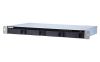 QNAP TS-431XeU NAS Rack (1U) Ethernet LAN Black, Stainless steel Alpine AL-3146