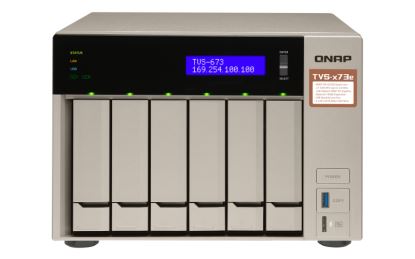 QNAP TVS-673e NAS Tower Ethernet LAN Gold RX-421BD1