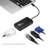 Siig CB-TC0611-S1 video cable adapter 5.91" (0.15 m) USB Type-C DVI + VGA (D-Sub) + DisplayPort + HDMI Black4