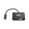 Tripp Lite U444-06N-VB-C video cable adapter 5.91" (0.15 m) USB Type-C VGA (D-Sub) + USB Type-C Black2