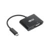 Tripp Lite U444-06N-VB-C video cable adapter 5.91" (0.15 m) USB Type-C VGA (D-Sub) + USB Type-C Black9