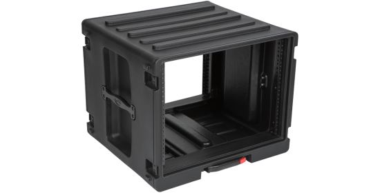 SKB ROTO ROLLING RACK 8U Freestanding rack Black1