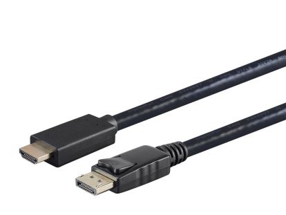 Monoprice 16213 video cable adapter 70.9" (1.8 m) HDMI Type A (Standard) DisplayPort Black1