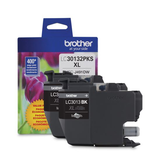 Brother LC-30132PKS ink cartridge 2 pc(s) Original High (XL) Yield Black1