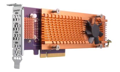 QNAP QM2-4P-384A interface cards/adapter Internal PCIe1