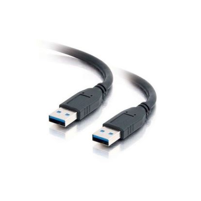 Unirise USB3-AA-03F USB cable 39.4" (1 m) USB 3.2 Gen 1 (3.1 Gen 1) USB A Black1