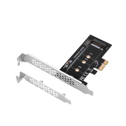 ADDS ONE M.2 PCIE SSD (M KEY, NVME, AHCI) TO YOUR PCIE EQUIPPED DESKTOP COMPUTER1