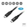 Siig CB-TC0E11-S1 USB cable 39.4" (1 m) USB 3.2 Gen 2 (3.1 Gen 2) USB C Black4