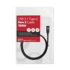 Siig CB-TC0F11-S1 USB cable 39.4" (1 m) USB 3.2 Gen 2 (3.1 Gen 2) USB C Black3