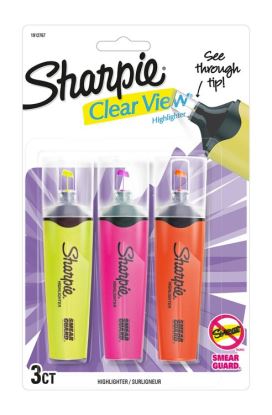 Sharpie 1912767 permanent marker Chisel tip Assorted colors 3 pc(s)1