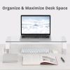 Siig CE-MT2N12-S1 Transparent, White Desk7