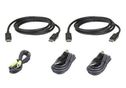 ATEN 2L-7D03UDPX5 KVM cable Black 118.1" (3 m)1