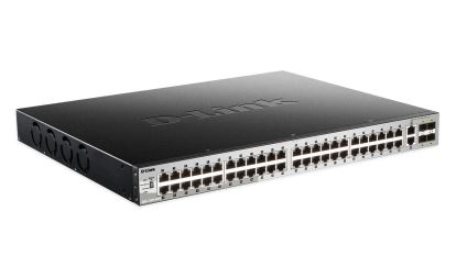 D-Link DGS-3130-54PS Managed L3 Gigabit Ethernet (10/100/1000) Power over Ethernet (PoE) Black, Gray1