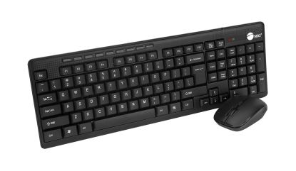 Siig JK-WR0T12-S1 keyboard Mouse included RF Wireless QWERTY Black1