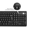 Siig JK-WR0T12-S1 keyboard Mouse included RF Wireless QWERTY Black4