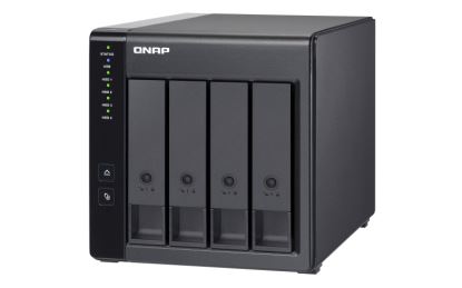 QNAP TR-004 storage drive enclosure HDD/SSD enclosure Black 2.5/3.5"1