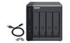 QNAP TR-004 storage drive enclosure HDD/SSD enclosure Black 2.5/3.5"2