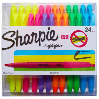 Sharpie 1761791 marker 24 pc(s) Chisel tip Assorted colors1