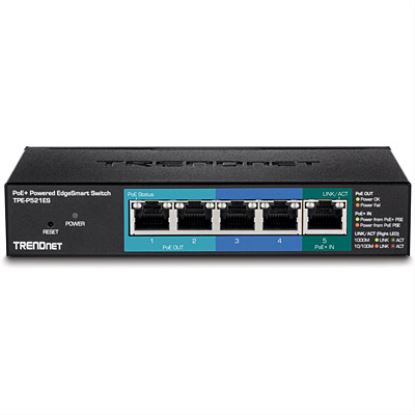 Trendnet TPE-P521ES network switch Managed Gigabit Ethernet (10/100/1000) Power over Ethernet (PoE) Black1
