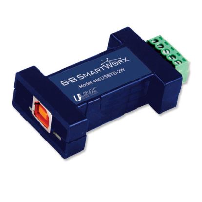 IMC Networks 485USBTB-2W-LS serial converter/repeater/isolator USB 2.0 RS-485 Blue1