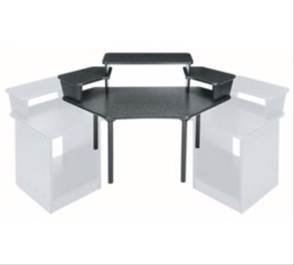 Accu-Tech MDV-CNR3 computer desk Black1