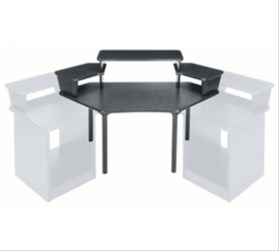 Accu-Tech MDV-CNR3 computer desk Black1