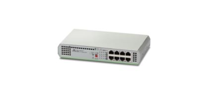 8 PORT 10/100/1000TX UNMANAGED SWITCH WITH EXTERNAL POWER SUPPLY US POWER ADAPTE1