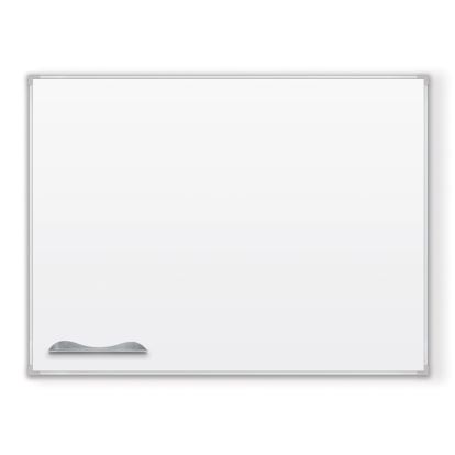 PORCELAIN STEEL WHITEBOARD WITH SILVER ULTRA TRIM 3X4FT (HXW): MAGNETIC, GLOSS D1