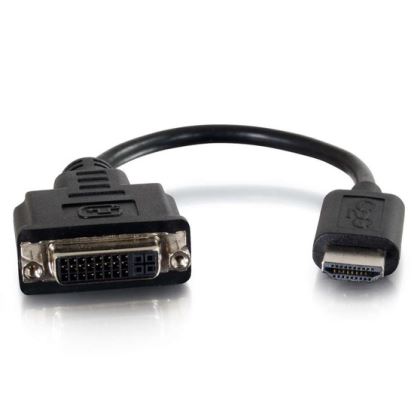 C2G 41352 video cable adapter 7.99" (0.203 m) HDMI DVI-D Black1
