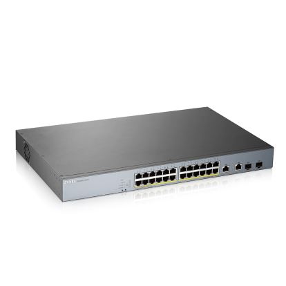 Zyxel GS1350-26HP-EU0101F network switch Managed L2 Gigabit Ethernet (10/100/1000) Power over Ethernet (PoE) Gray1