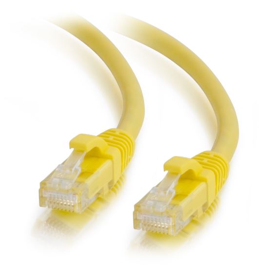 C2G 50740 networking cable Yellow 5.91" (0.15 m) Cat6a U/UTP (UTP)1