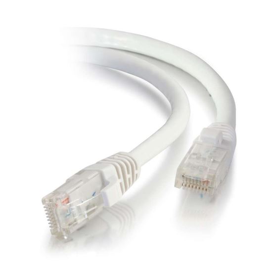 C2G 50760 networking cable White 11.8" (0.3 m) Cat6a U/UTP (UTP)1