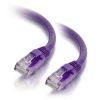 C2G 50816 networking cable Purple 5.91" (0.15 m) Cat6a U/UTP (UTP)1