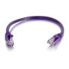 C2G 50816 networking cable Purple 5.91" (0.15 m) Cat6a U/UTP (UTP)5