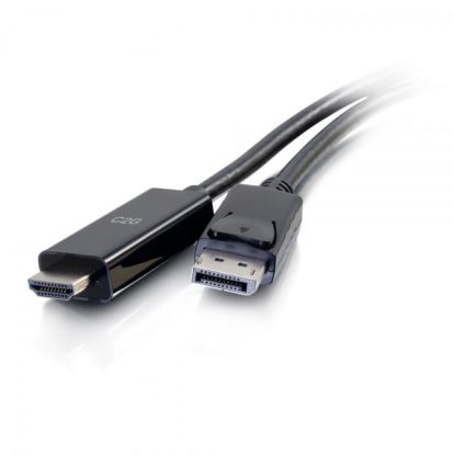 C2G 50195 video cable adapter 118.1" (3 m) DisplayPort HDMI Black1