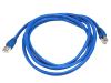 Monoprice 29530 networking cable Blue 118.1" (3 m) Cat6a U/FTP (STP)2