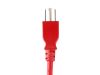 Monoprice 33564 power cable Red 35.4" (0.9 m) NEMA 5-15P C13 coupler3