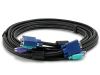 Monoprice 100151 KVM cable Black 118.1" (3 m)2
