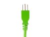 Monoprice 33556 power cable Green 12.2" (0.31 m) NEMA 5-15P IEC C133