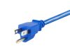 Monoprice 33557 power cable Blue 12.2" (0.31 m) NEMA 5-15P IEC C136