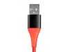 Monoprice 31200 USB cable 35.8" (0.91 m) USB 2.0 USB A USB C Red6