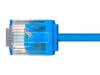 Monoprice Micro SlimRun networking cable Blue 24" (0.61 m) Cat6 U/UTP (UTP)4