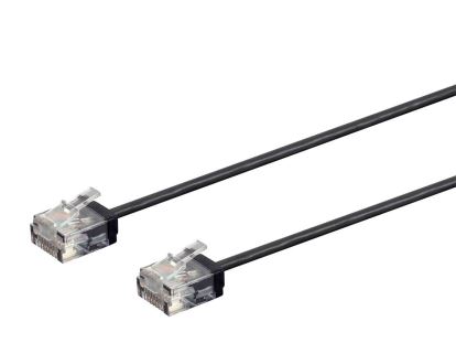 Monoprice Micro SlimRun networking cable Black 23.6" (0.6 m) Cat6 U/UTP (UTP)1