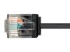 Monoprice Micro SlimRun networking cable Black 23.6" (0.6 m) Cat6 U/UTP (UTP)4