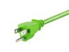 Monoprice 33606 power cable Green 122" (3.1 m) NEMA 5-15P IEC C136