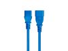 Monoprice 33614 power cable Blue 35.8" (0.91 m) C14 coupler C13 coupler1