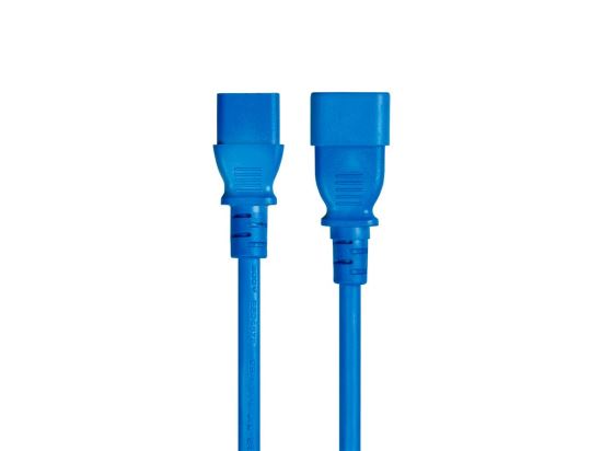 Monoprice 33614 power cable Blue 35.8" (0.91 m) C14 coupler C13 coupler1