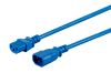 Monoprice 33614 power cable Blue 35.8" (0.91 m) C14 coupler C13 coupler2