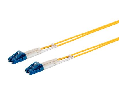 Monoprice 38450 fiber optic cable 78.7" (2 m) LC OFNR G.657.A1 Yellow1