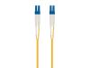 Monoprice 38450 fiber optic cable 78.7" (2 m) LC OFNR G.657.A1 Yellow3